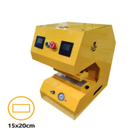 Qnubu Press | Auto Lion | Rosin-Presse | 20 t | 15 x 12 und 7,5 x 25 cm