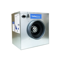 CarbonActive EC Silent Box 280m³/h 125mm mit...